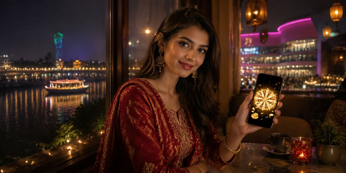 রাঙামাটিতে নিয়ন আলোয় ddkk লটারি ও গেমিং অ্যাপ ব্যবহার